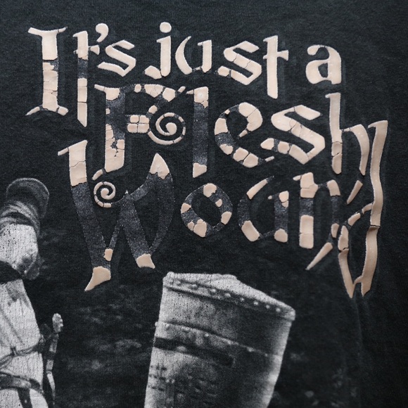 Vintage Monty Python It's Just A Flesh Wound Shirt - Picture 2 of 5